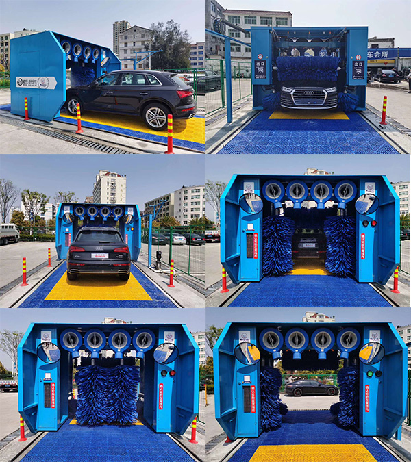 凱沃KW-05LF系列高節能款-無人值守洗車設備 地址：蒼南縣公安局交警大隊停車場