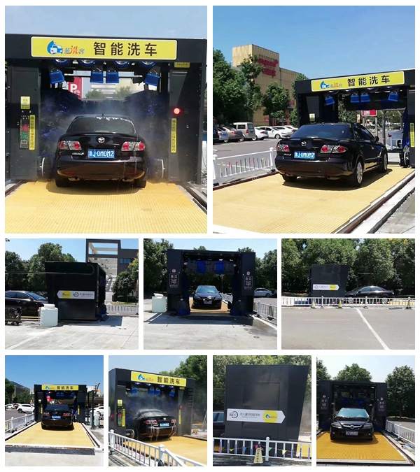 小區(qū)內安裝微信掃碼洗車設備型號：kw-07LF顏色：深灰色咨詢熱線：4008-505-787